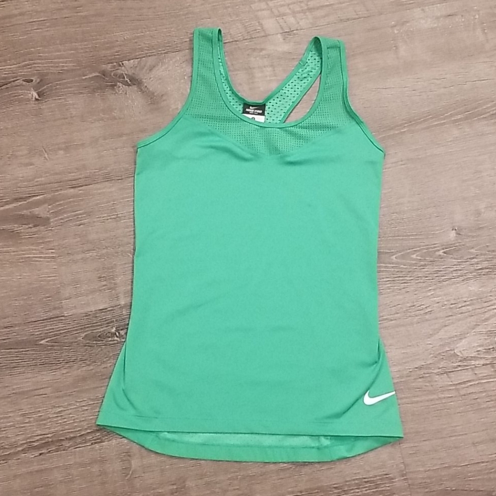 Nike green tank
